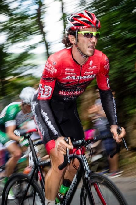 Ben Jacques-Maynes (Jamis) riding in the break