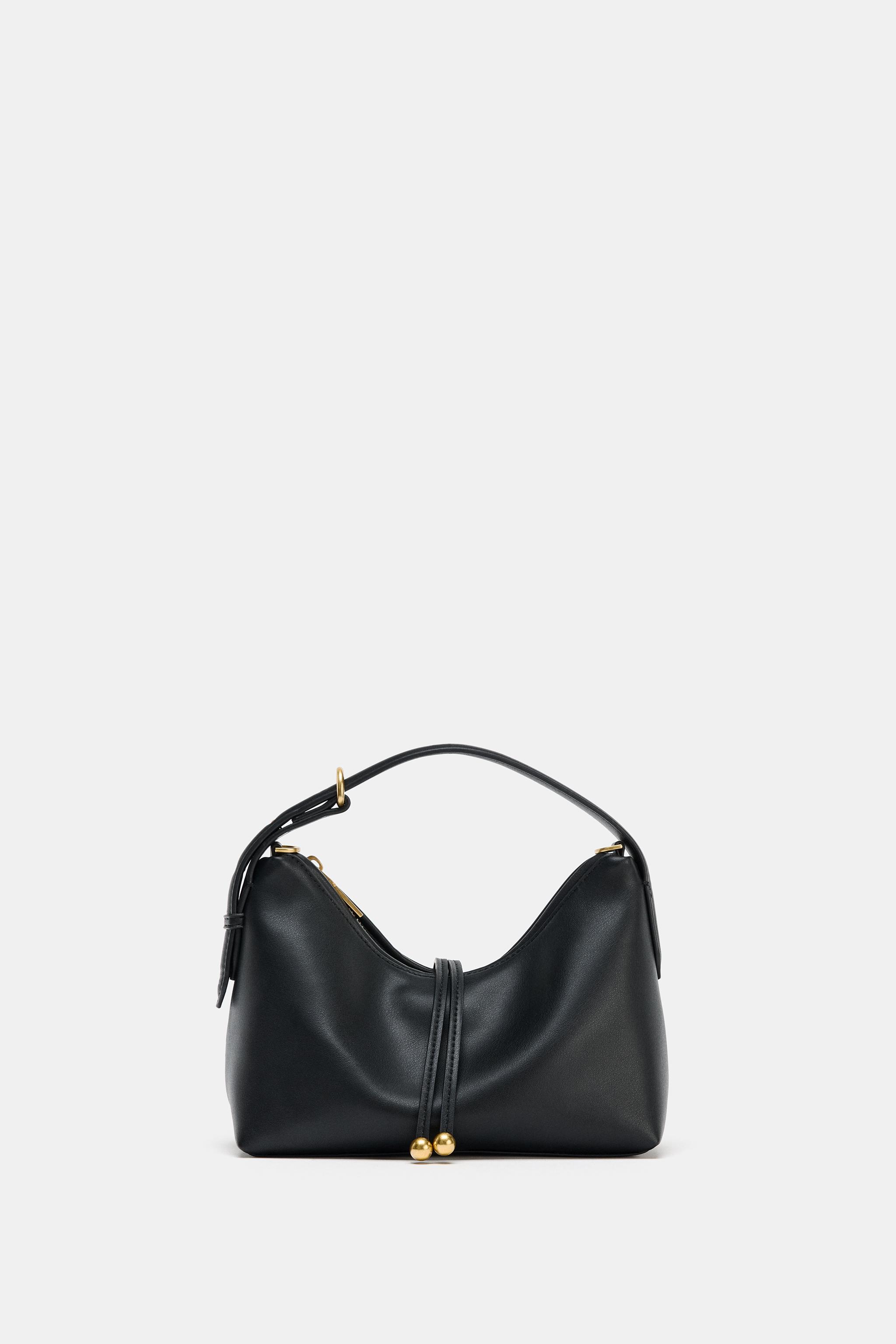 Mini Bucket Bag With Ball Detail
