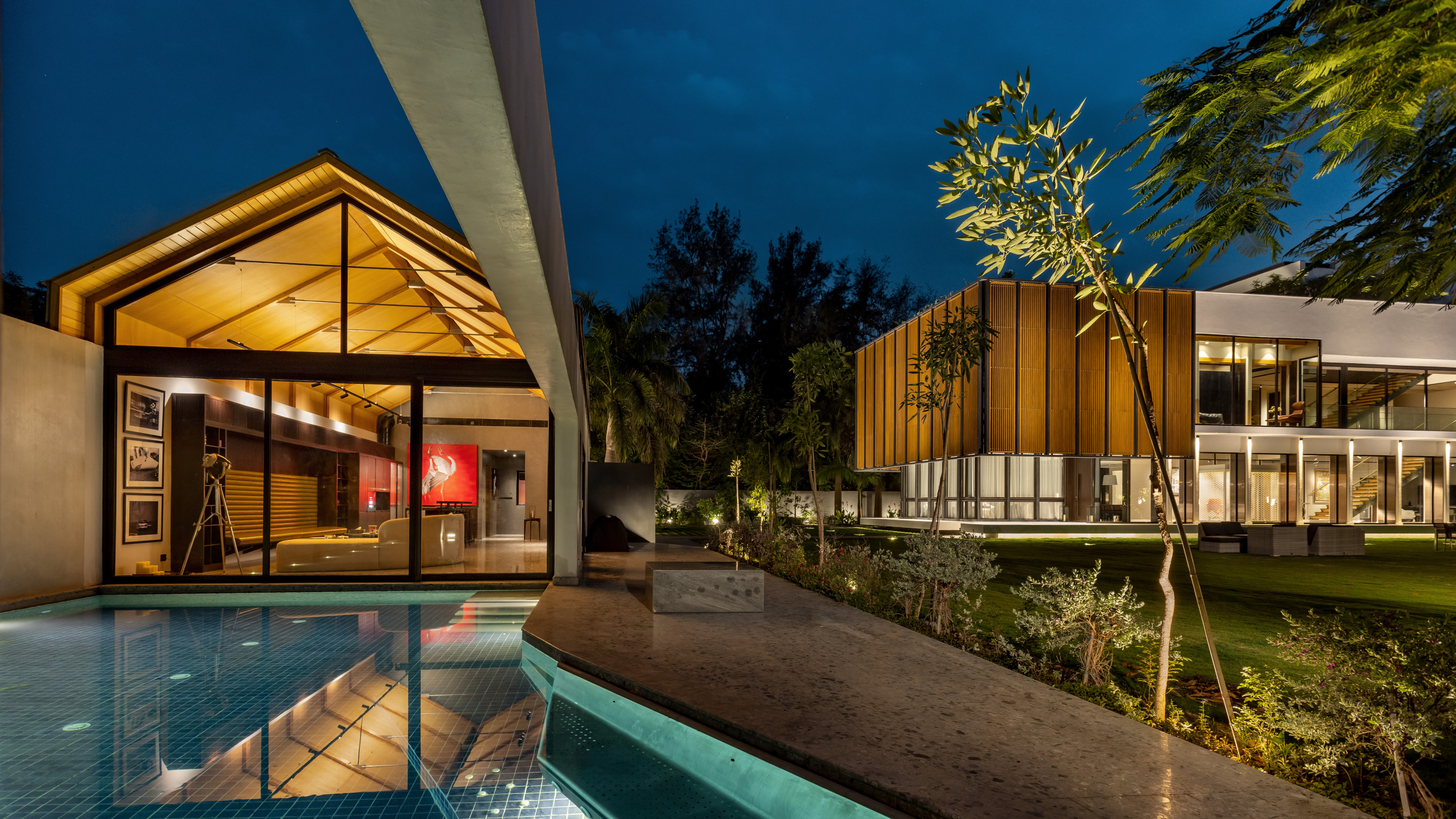 Lighthouse, a New Delhi house, by Architecture Discipline