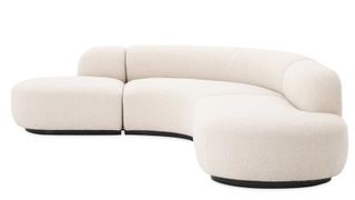 curved sofa