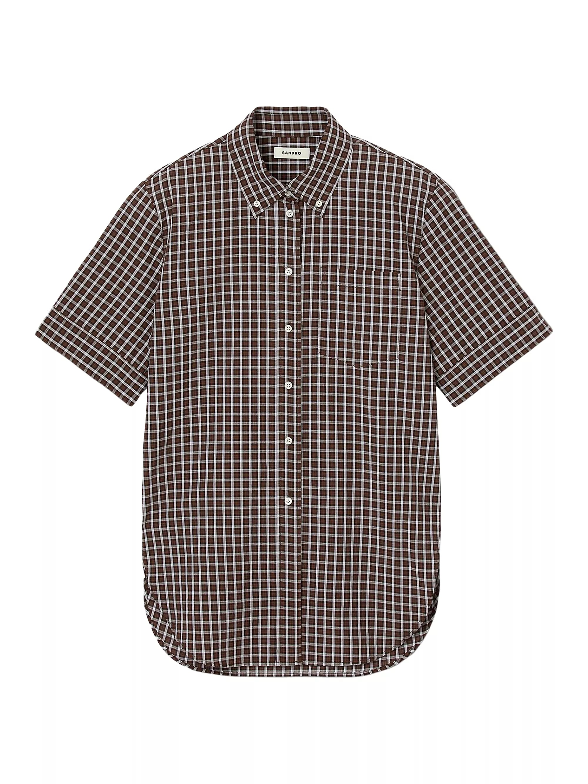 Oversized Check Shirt