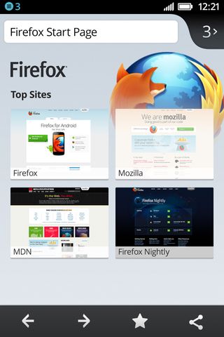 Firefox OS browser