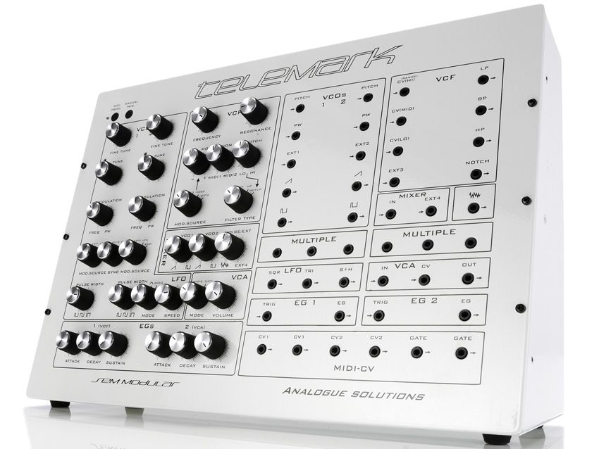 The Telemark's front panel is certainly well-spaced.