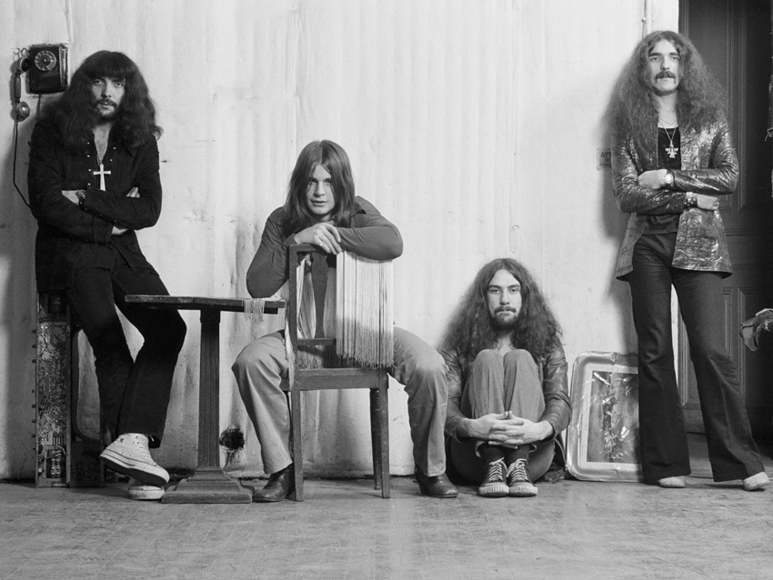 The classic Sabbath line-up back in 1970