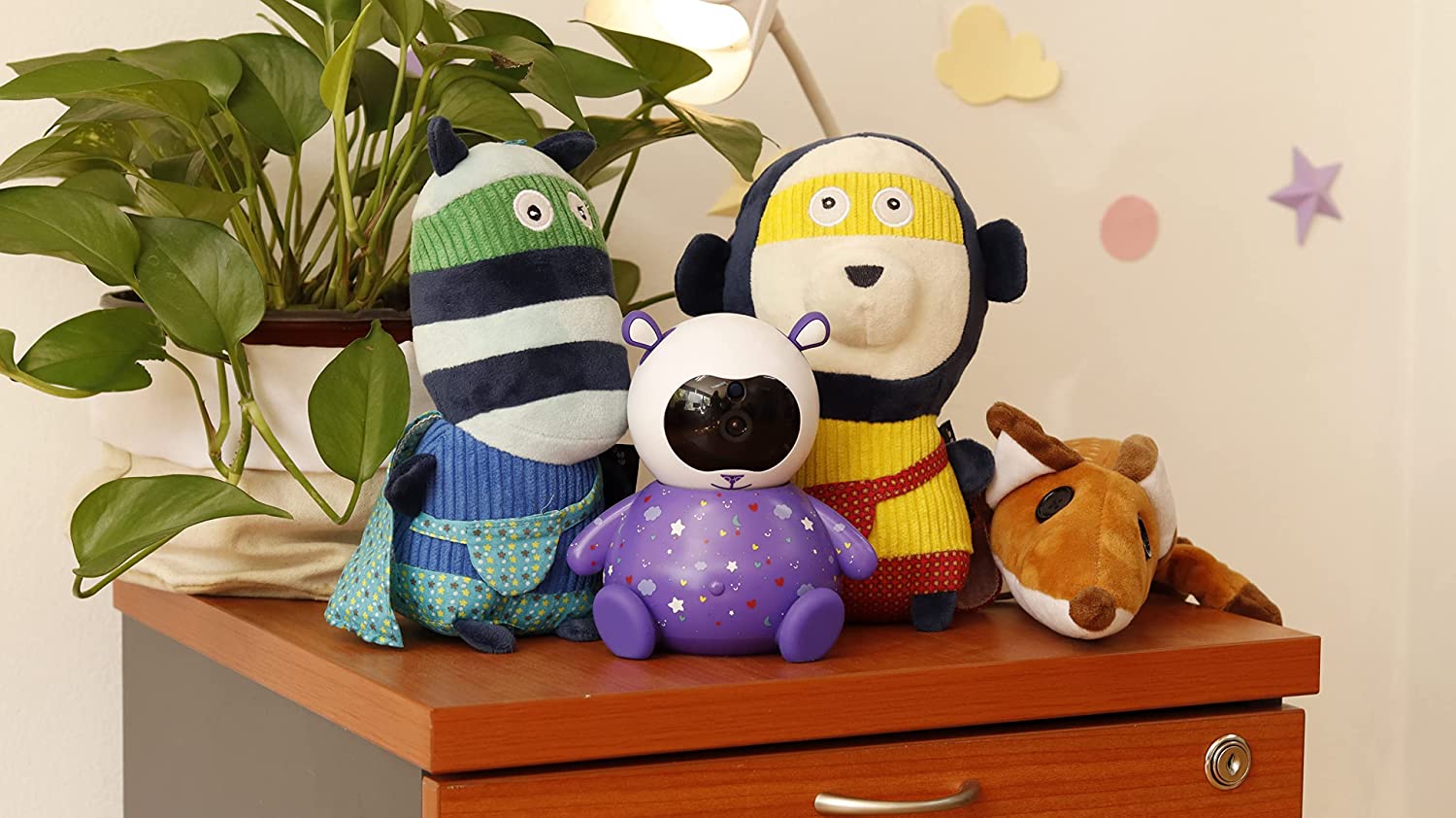 SoyMomo Baby Monitor 2.0 Beispielhafte Positionierung im Kinderzimmer