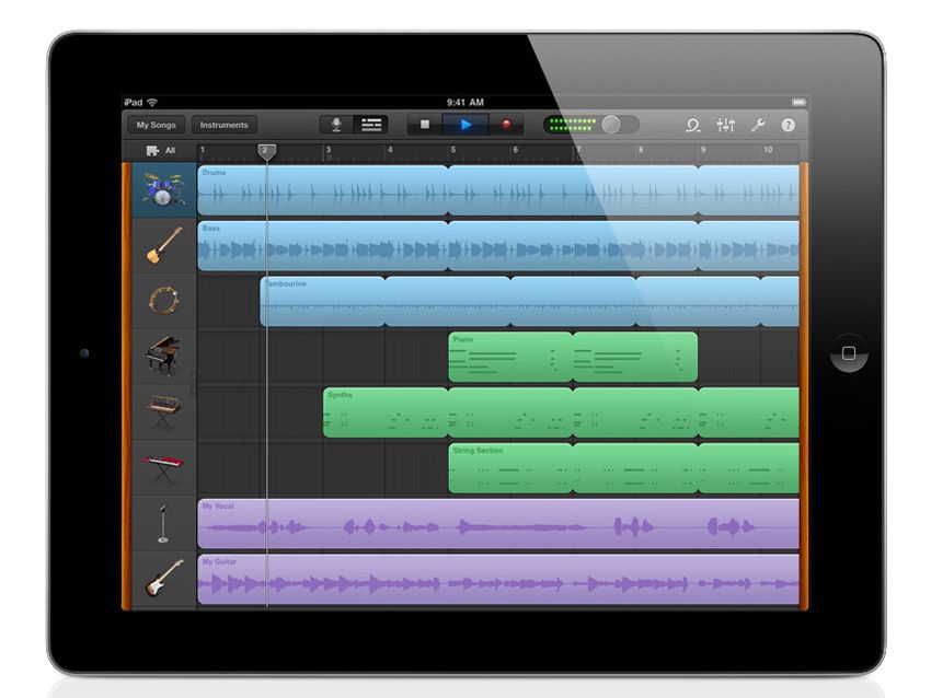 export garageband to mp3 ipad