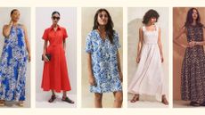 five women wearing some of the best summer dresses