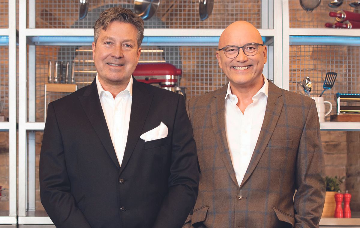 Celebrity MasterChef judges John and Gregg