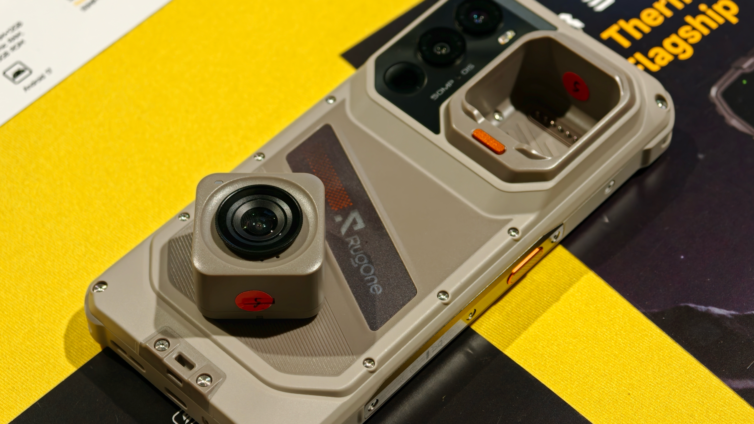 Hands-on with the Ulephone RugOne XSnap 7 Pro at IFA 2026 with a detachable camera module