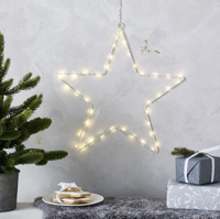 10. Pre-Lit Hanging Star | Was