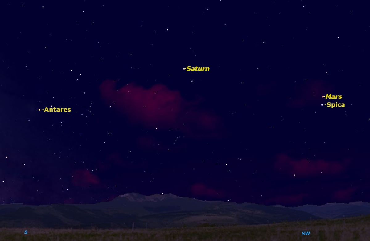 Weekend Stargazing: Mars, Mercury, and Spica (Oh My!) | Space