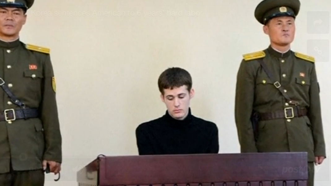 North Korea sentences American man to six years of hard labor