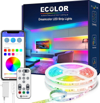 Bottom line: Bask in the radiance of your own custom rainbow with the ECOLOR Rainbow LED Strip Lights. Perfect for indoor or outdoor use thanks to the IP65 waterproof rating, there's plenty to love and not much to hate here.