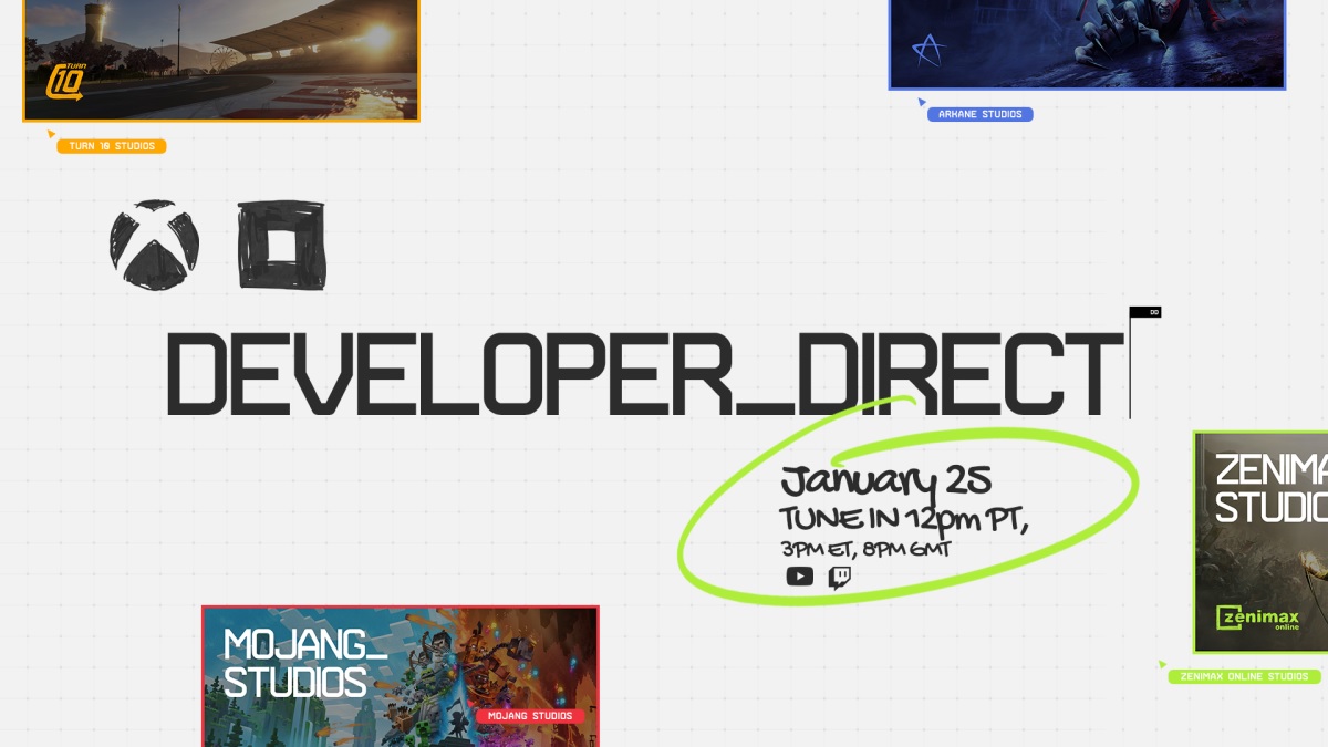 Espectáculo de Xbox Developer_Direct programado para el 25 de enero de 2023