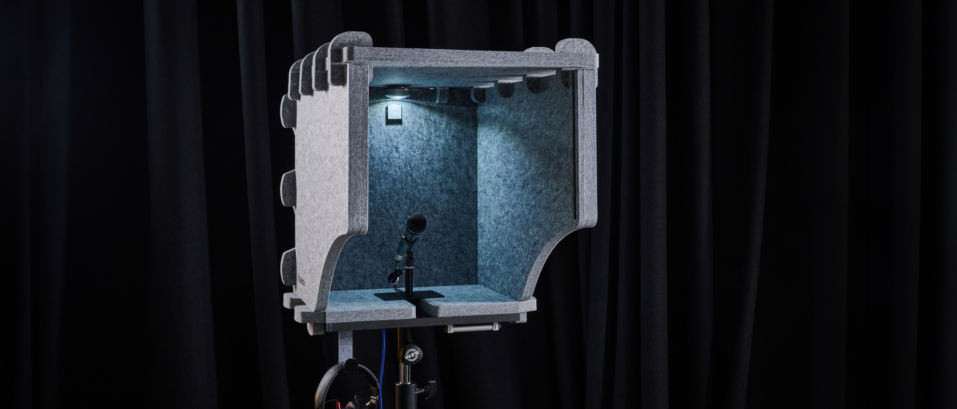 t.akustik Vocal Head Booth Mobile