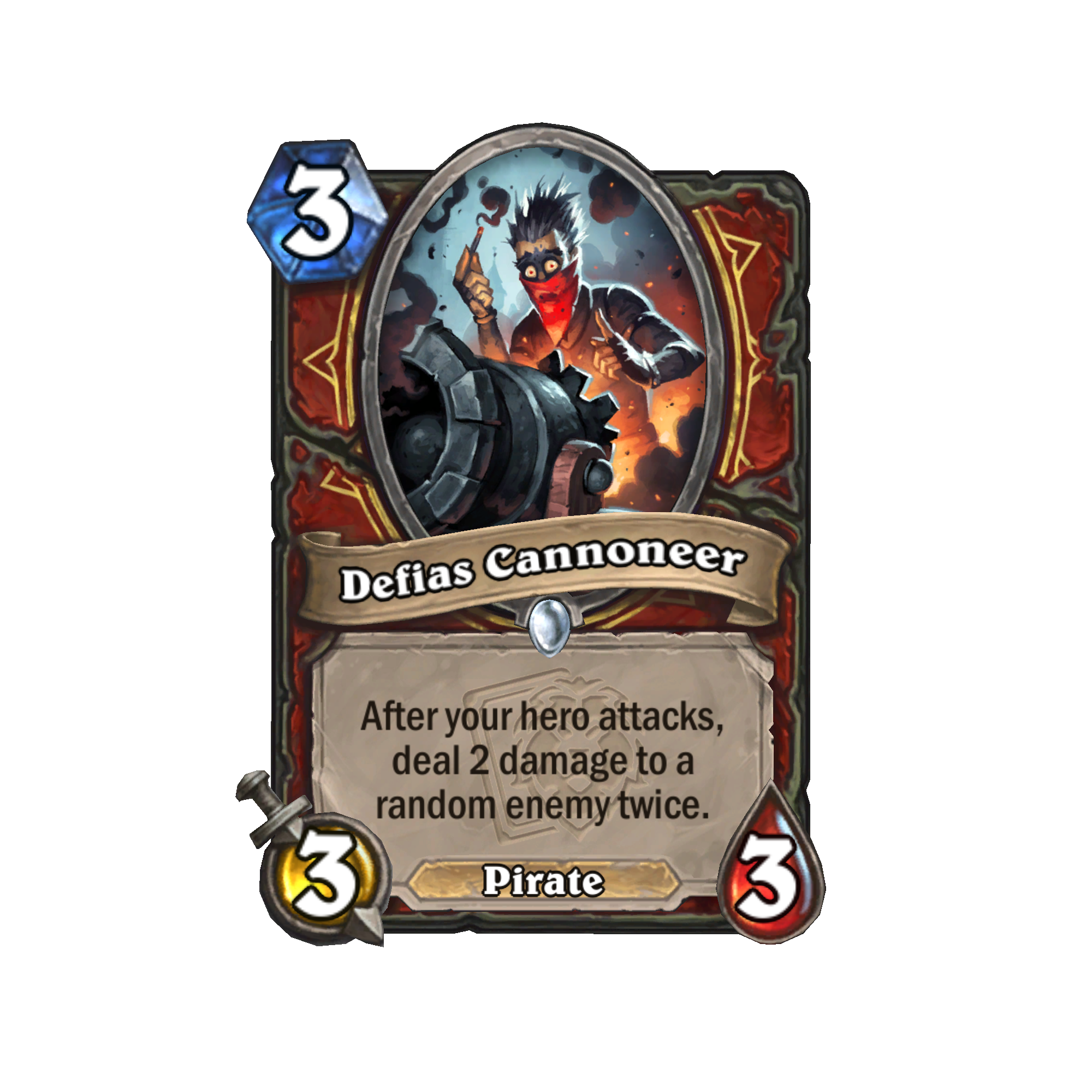 Cards from Hearthstone's The Deadmines set.