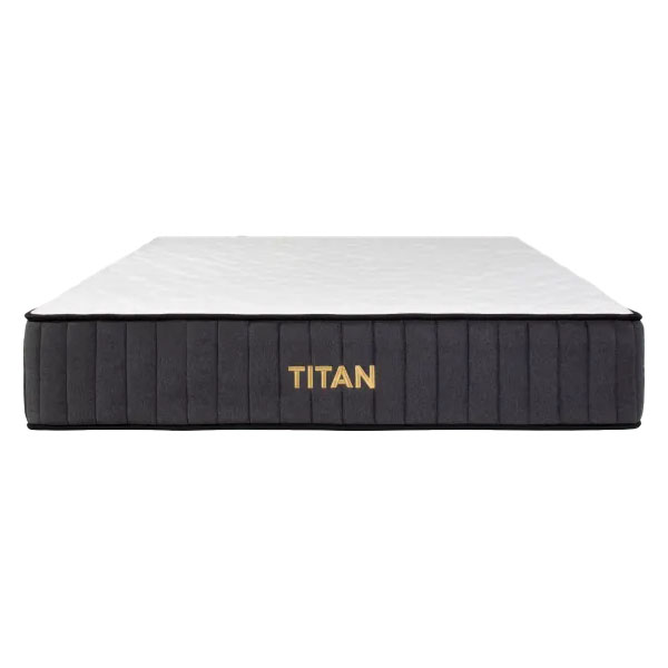 A Titan Plus Mattress against a white background