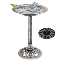Vivohome Bird Bath with Solar Fountain