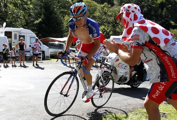 Thomas Voeckler (Bbox Bouygues Telecom) en route to a stage victory