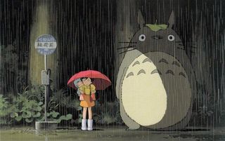 A still from the movie My Neighbor Totoro