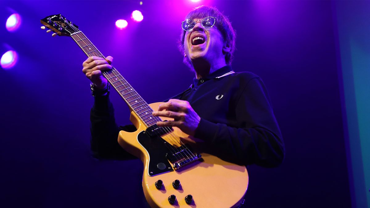 Elliot Easton performs onstage at the GIBSON NAMM JAM Opening Party 2020 at City National Grove of Anaheim on January 16, 2020 in Anaheim, California. 