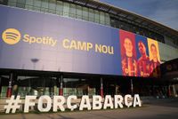 General view of Barcelona's Nou Camp.