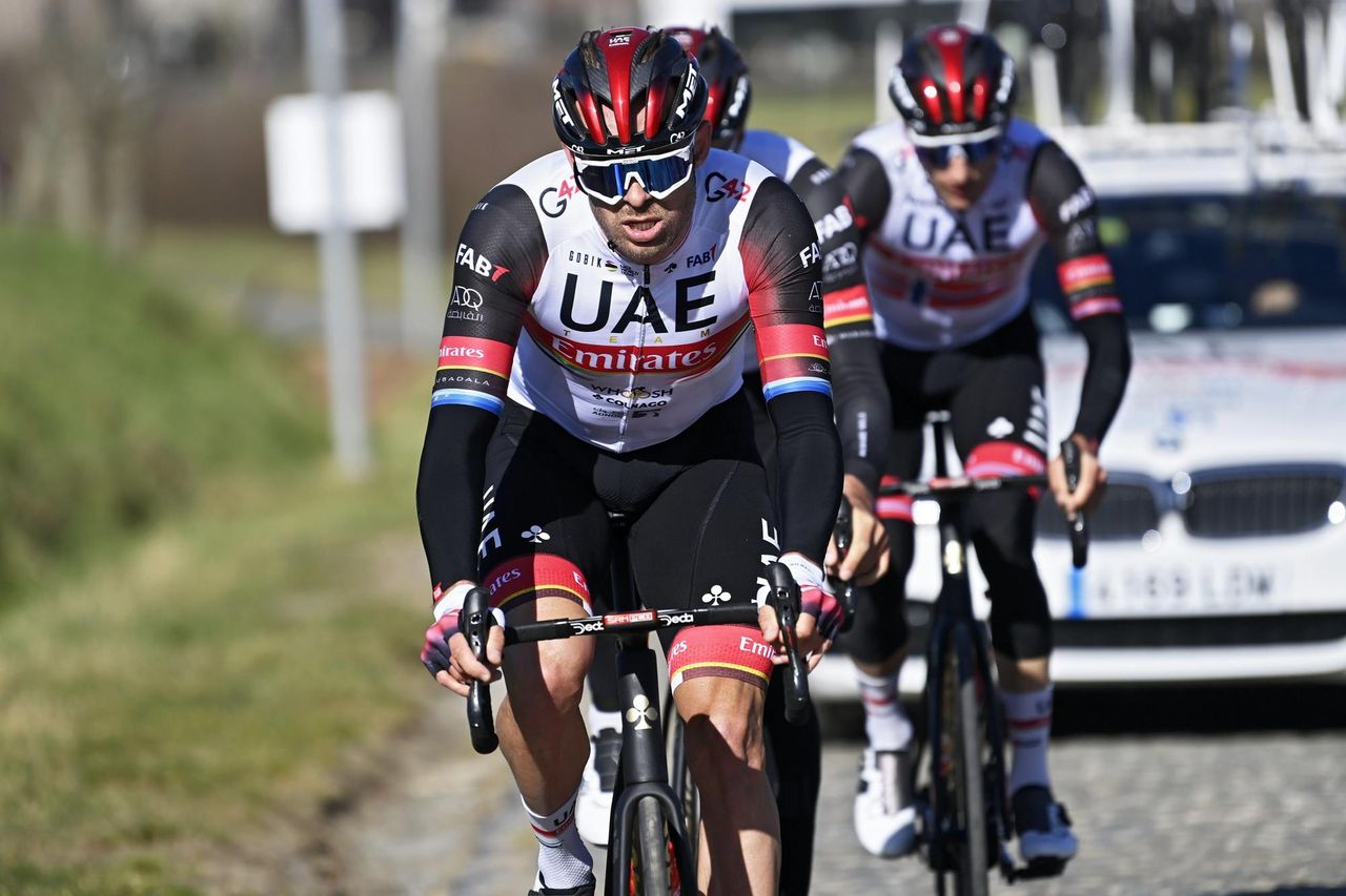 Omloop Het Nieuwsblad 2021 75h Edition Training Flanders Classics 25022021 Alexander Kristoff NOR UAE Team Emirates photo Nico VereeckenPNBettiniPhoto2021