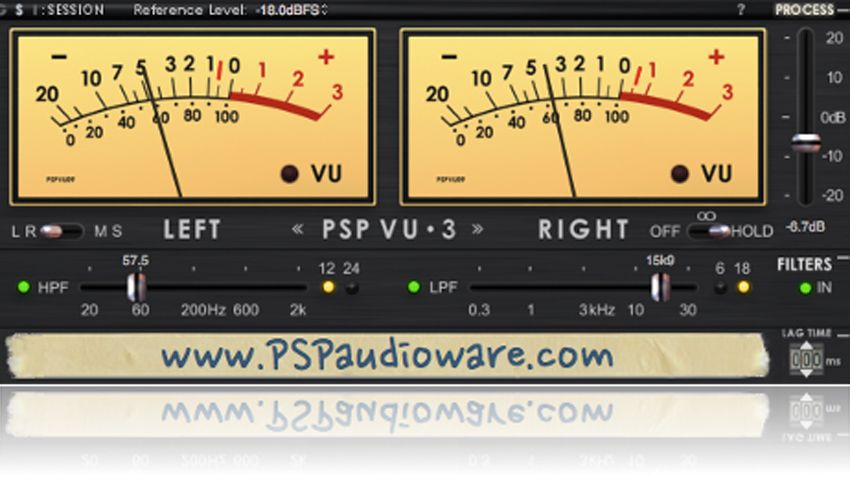 Here's PSP TripleMeter's VU meter. Click to see the others...