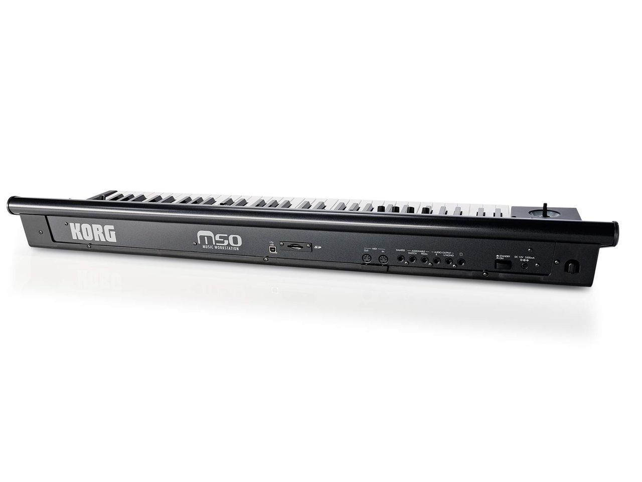 The USB port makes connecting to a computer easy.