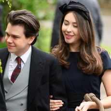 Sam Chatto and Eleanor Ekserdjian at Peter Phillips's wedding