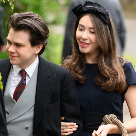 Sam Chatto and Eleanor Ekserdjian at Peter Phillips's wedding