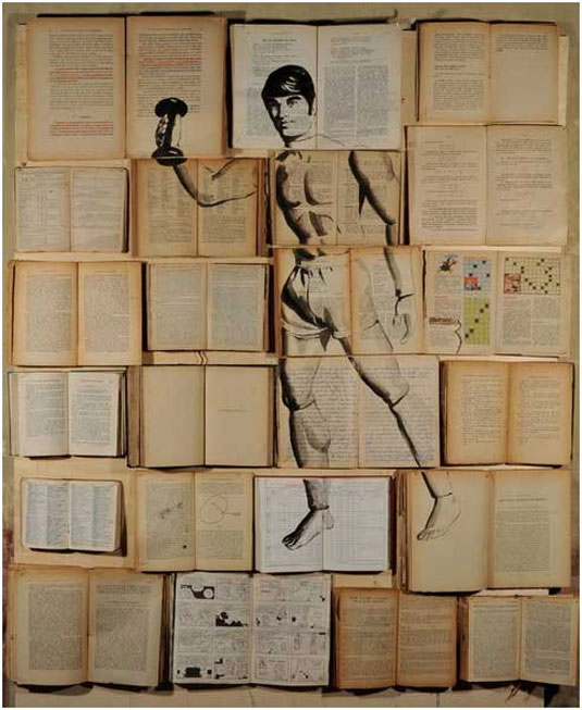 book canvas illustrations