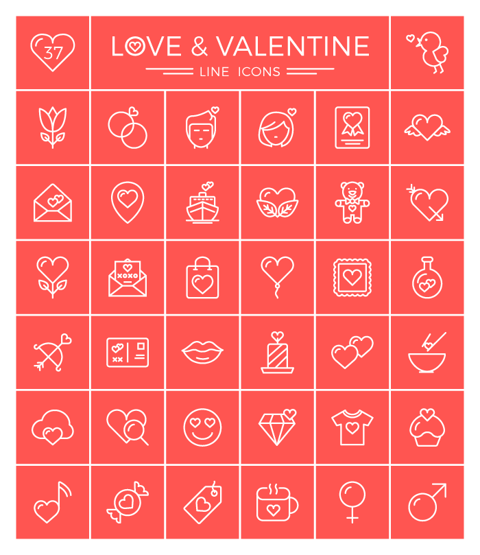 free Valentine's Day vectors