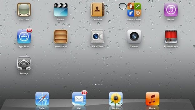 iOS 5: Homescreen