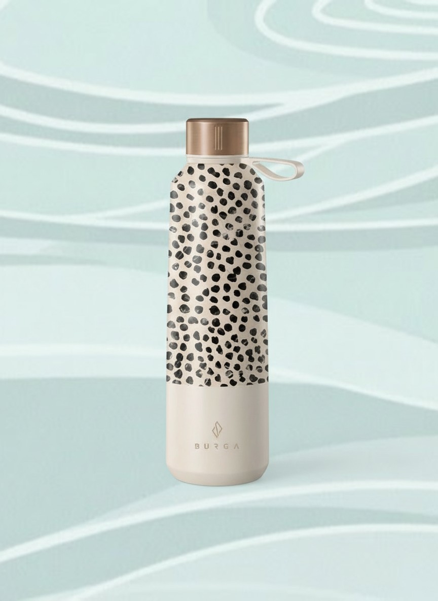 Almond Latte Water Bottle