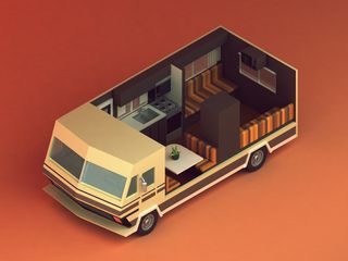 isometric renders