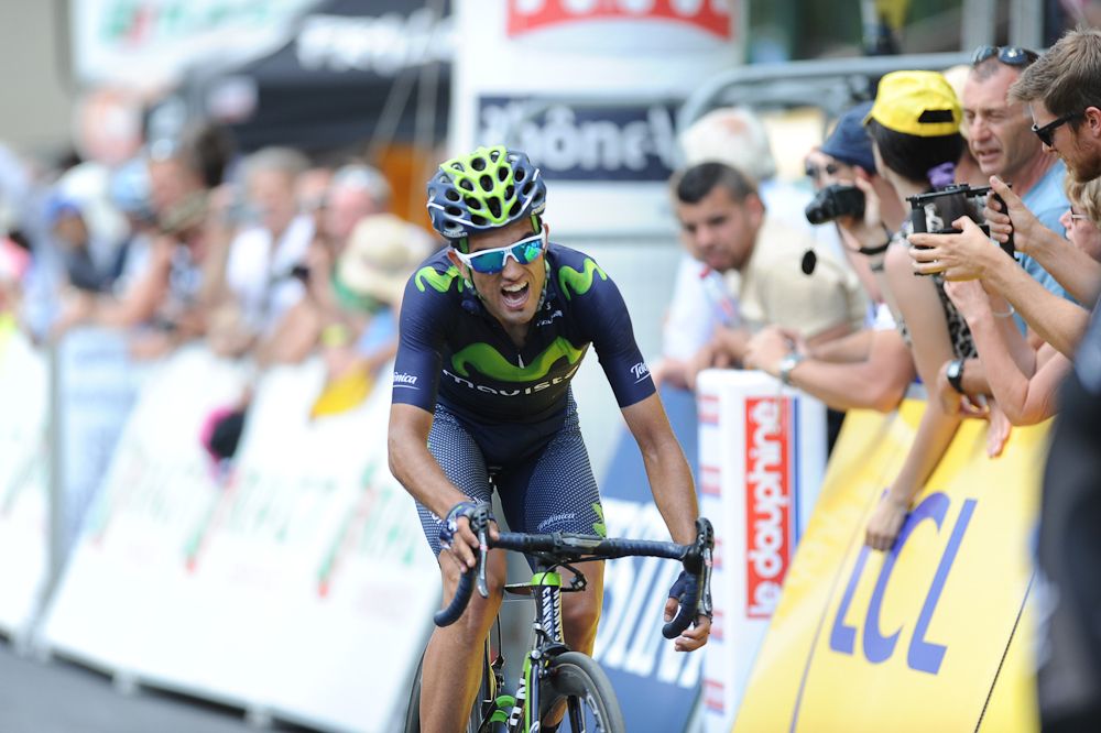 Movistar's Benat Intxausti.