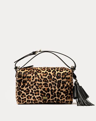 Leopard Calf Hair Flannery Bag