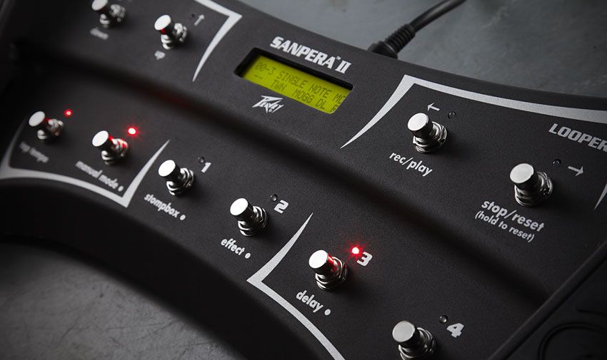 Peavey's Sanpera 2 foot-controller is essential if you want to unlock the full functionality of the Vypyr VIP, including the 30-second looper