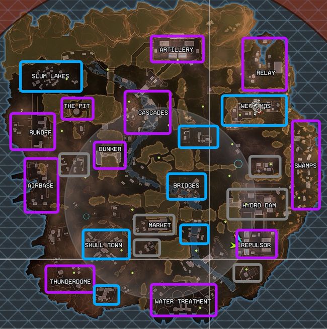 Apex Legends map: Loot tiers and tips for every location