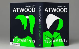 negative space: The Testaments book cover