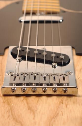 The Telecaster inspiration is immediately apparent