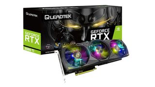 Leadtek WinFast RTX 3080 Ti Hurricane Leaked Boxshot