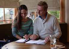 Carl Hester working on the H&H dressage special