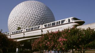 The monorail featured in Behind the Attraction.