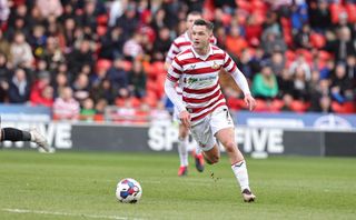 Doncaster Rovers season preview 2023/24 DONCASTER, ENGLAND - MARCH 25: Luke Molyneux of Doncaster Rovers in action during the Sky Bet League Two between Doncaster Rovers and Northampton Town at Eco-Power Stadium on March 25, 2023 in Doncaster, England. (Photo by Pete Norton/Getty Images)