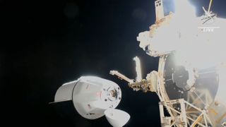 SpaceX CRS-27 Cargo Dragon spacecraft arrives at the International Space Station after a smooth ride.