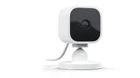 The Blink Mini indoor camera on a white background