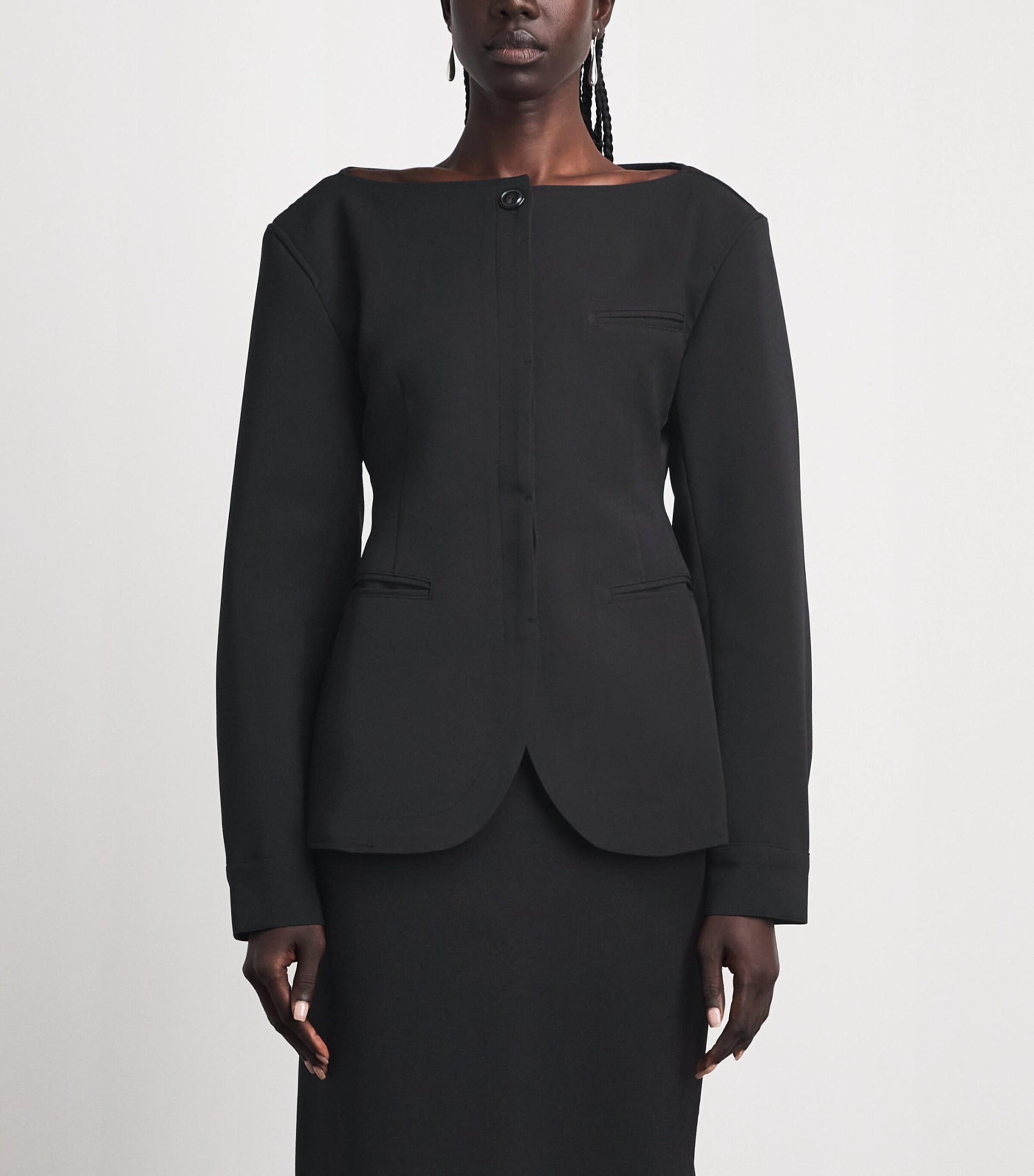 Source Unknown Cinched Matteo Blazer