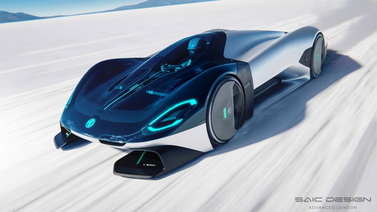 MG’s incredible electric hypercar could soon set a new EV land speed record – and it can hit 62mph in under two seconds